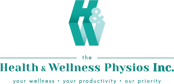 The H&W Physios Inc. logo