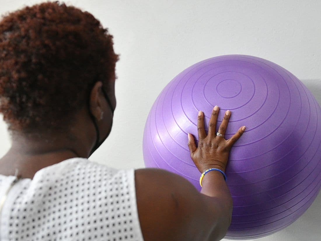 Rehabilitation exercise at POPS